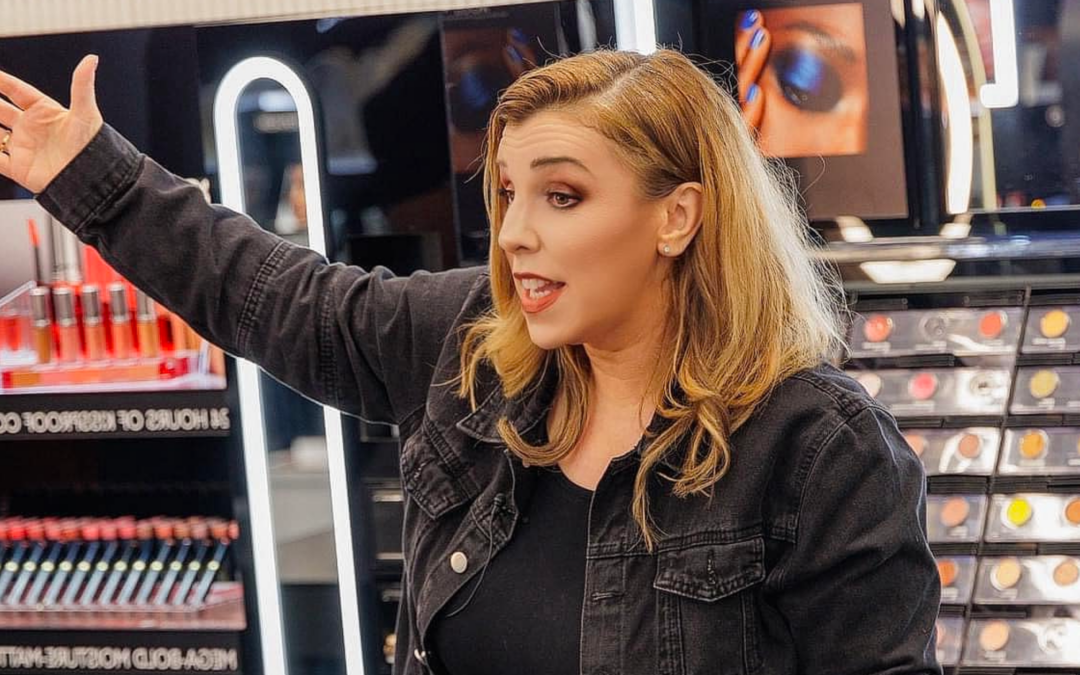 single mom makeovers at the mac store in nashville, TN