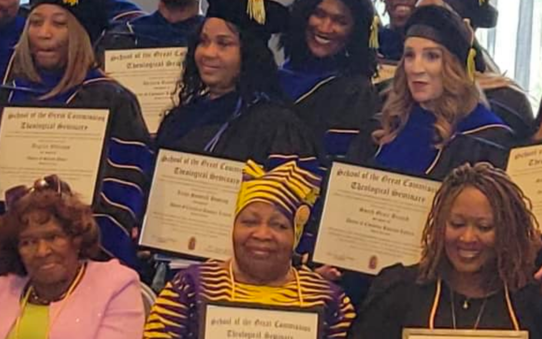 GRADUATION FOR HONORARY DOCTORATE OF CHRISTIAN HUMANE LETTERS